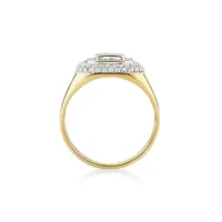 Ring With 1 Carat Tw Of Diamonds 10kt Yellow Gold
