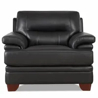 Luxor 44 In. Leather Chair
