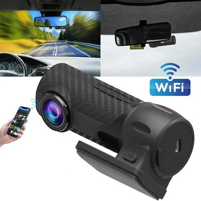1080P Mini 170 Degree Wide Angle G-sensor Car DVR WIFI Dash Camera With Microphone