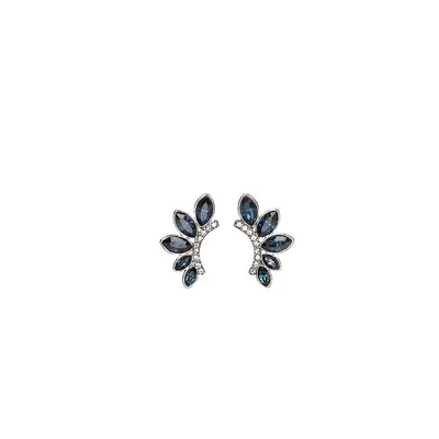 Silvernight Crystal Teardrop Earrings