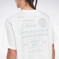 Les Mills Cropped Graphic T-shirt