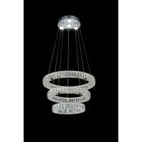 Florence Led Chandelier With Chrome Finish