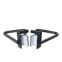 Power Cage Dip Handles - Compatible With 2.5 X 2.5 Inch Racks, Sold In Pairs