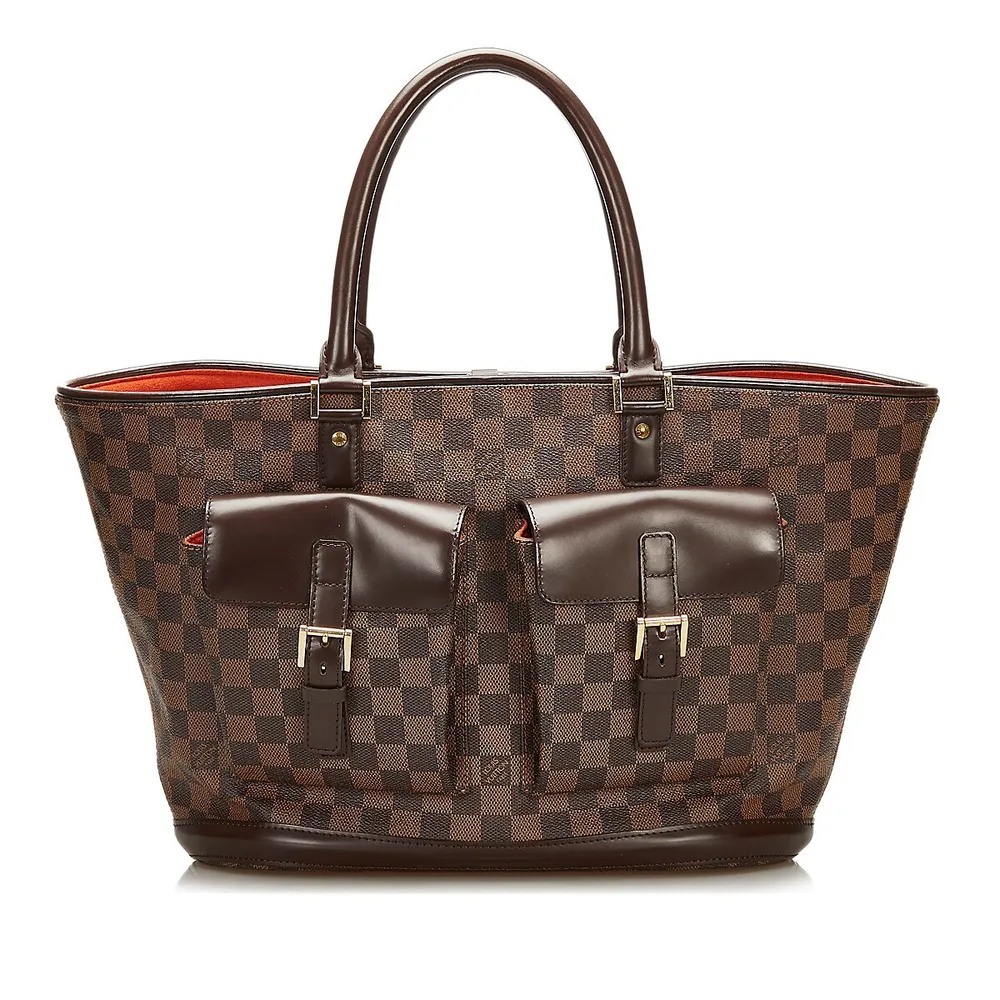 Damier Ebene Manosque GM Brown