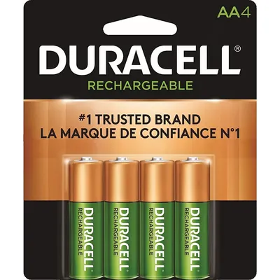 Rechargeable Aa Nickel Metal Hydride Battery (pack Of 4)