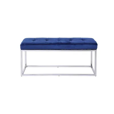 Cisne Bench blue Velvet