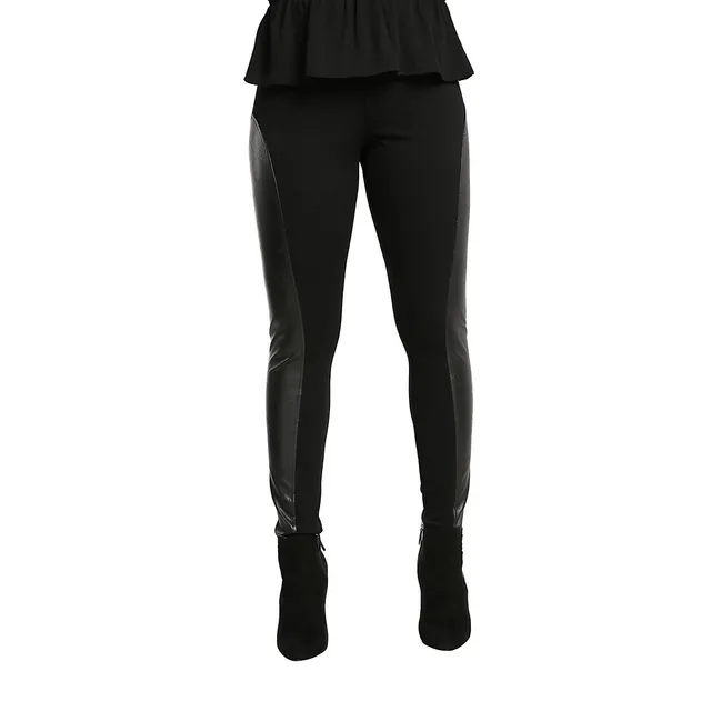 Vegan Leather Moto Legging