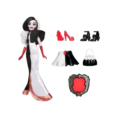 Disney Villains Cruella De Vil Fashion Doll