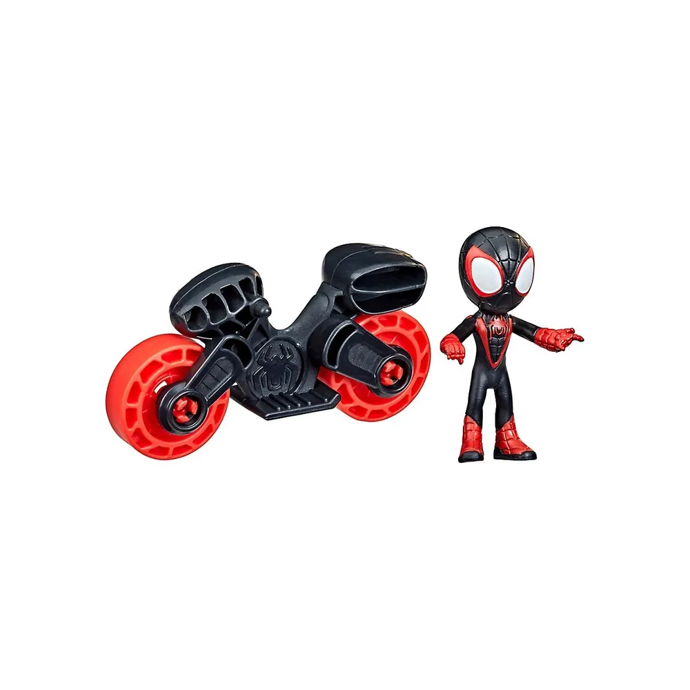 Vous choisissez Moto Marvel Spider-Man avec figurine Spider-Man