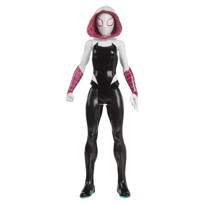 Figurine de Spider-Gwen Spider-Man dans le Spider-Verse à l'échelle de 30 cm