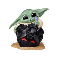 The Bounty Grogu Figure - Helmet Hijinks Pose