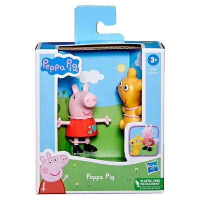 Peppa's Fun Friends Peppa Pig With Teddy Figure