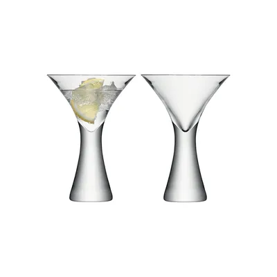 Ensemble de deux verres à cocktail Moya