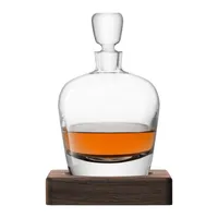 Whisky Arran Decanter and Walnut Base
