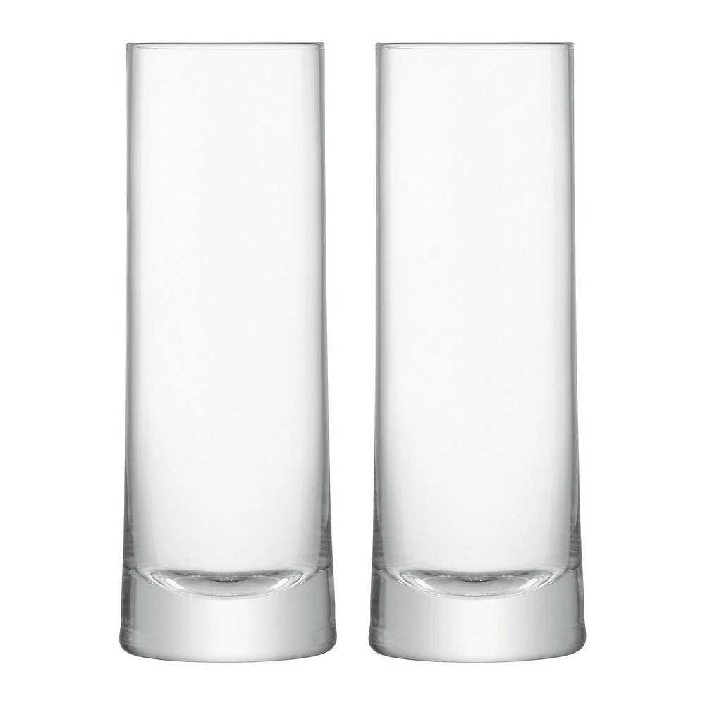 Gin Set of 2 Handmade Highball Glasses