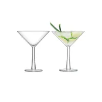 Gin Set of 2 Cocktail Glasses