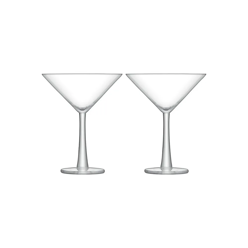 Gin Set of 2 Cocktail Glasses