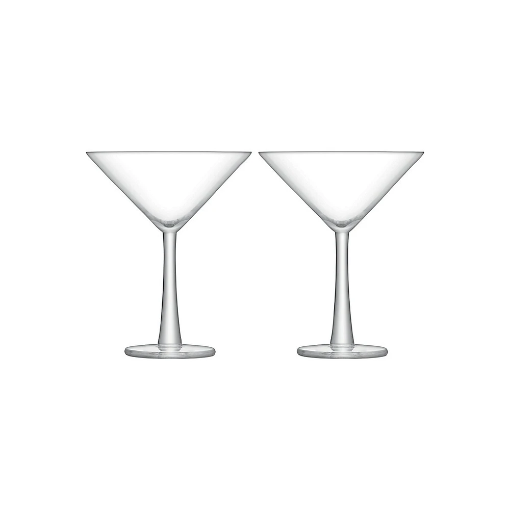 Ensemble de 2 verres à cocktail Gin