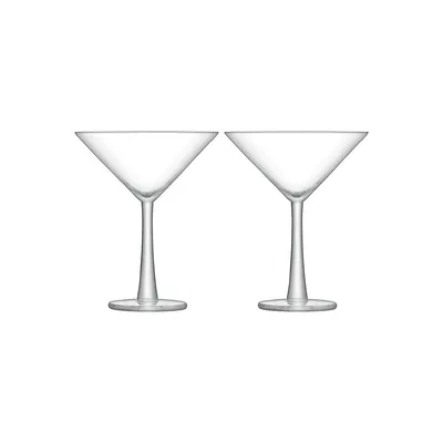 Ensemble de 2 verres à cocktail Gin