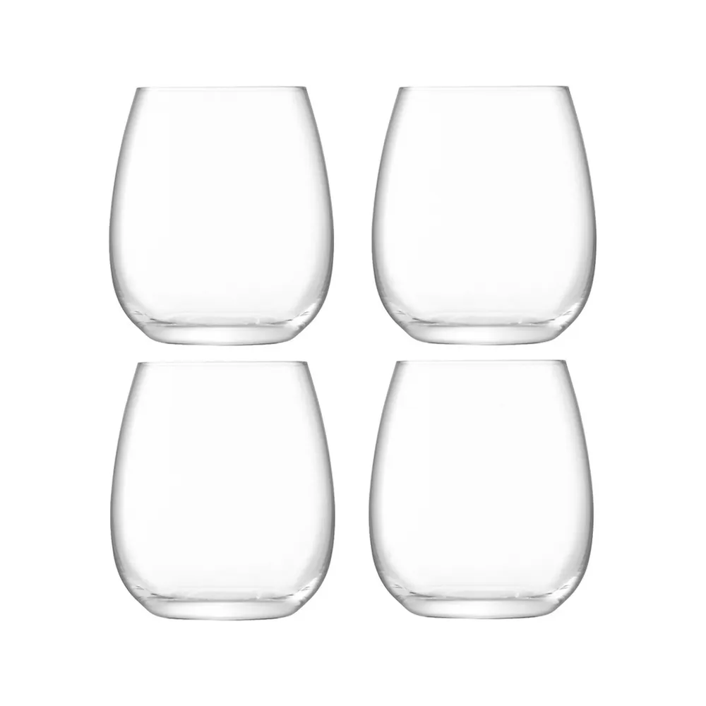 LSA International - Borough Grand Cru Glass - Set of 4 - Clear