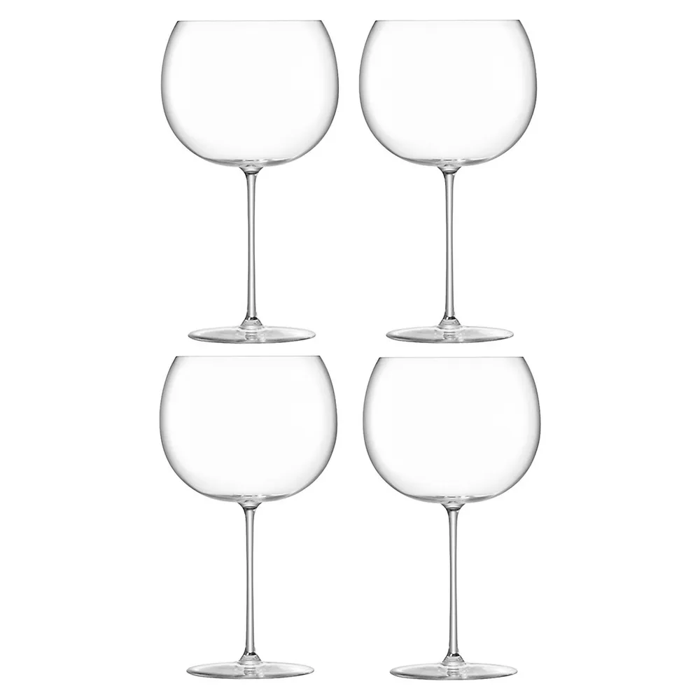 LSA International - Borough Balloon Glass - Set of 4 - Clear