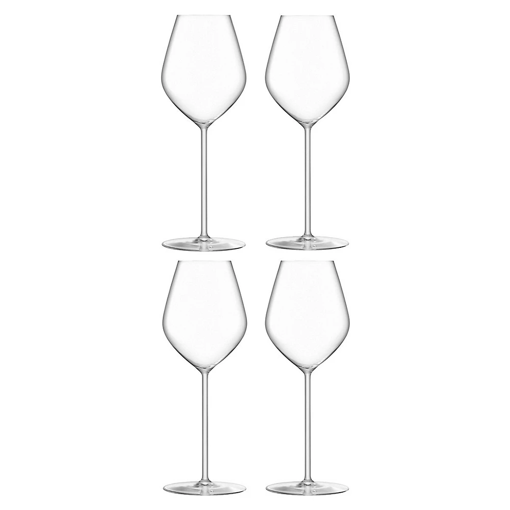 Borough 4-Piece Champagne Tulip Glass Set