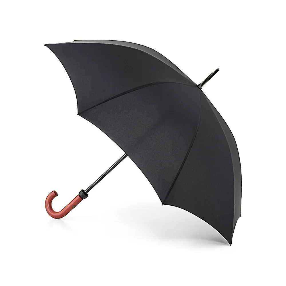 Wooden-Handle Walking Umbrella