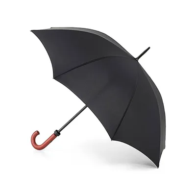 Wooden-Handle Walking Umbrella
