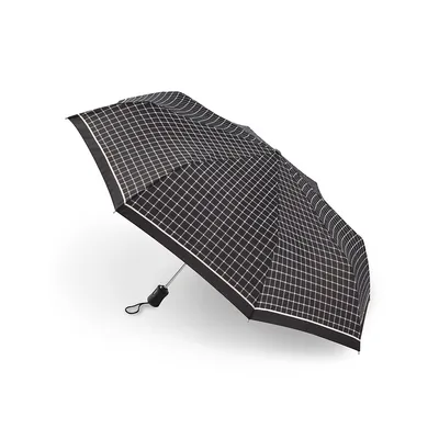 Parapluie à carreaux encadrés