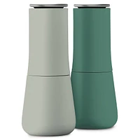 2-Piece No-Spill Salt & Pepper Mill Set
