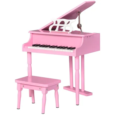 Kids Electronic Keyboard Set, Pink