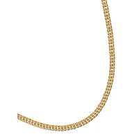 Goldplated Curb Chain Necklace - 18-Inch