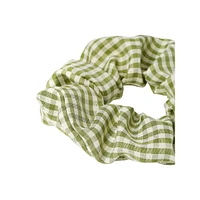 Gingham Checked Scrunchie