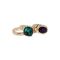 3-Pack Crystal Rings