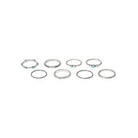 Stone Stacking Rings 8-Pack