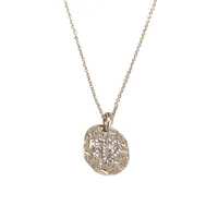 Goldtone & Crystal Virgo Horoscope Ditzy Necklace