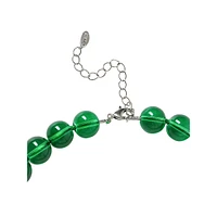 Green Chunky Ball Necklace
