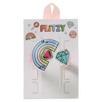 Kid's Rainbow Pastel Spinner Bracelet