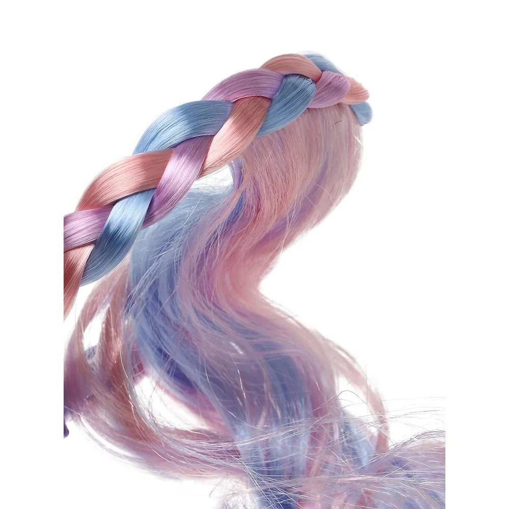 Kid's Braided Pastel Wig Hairband