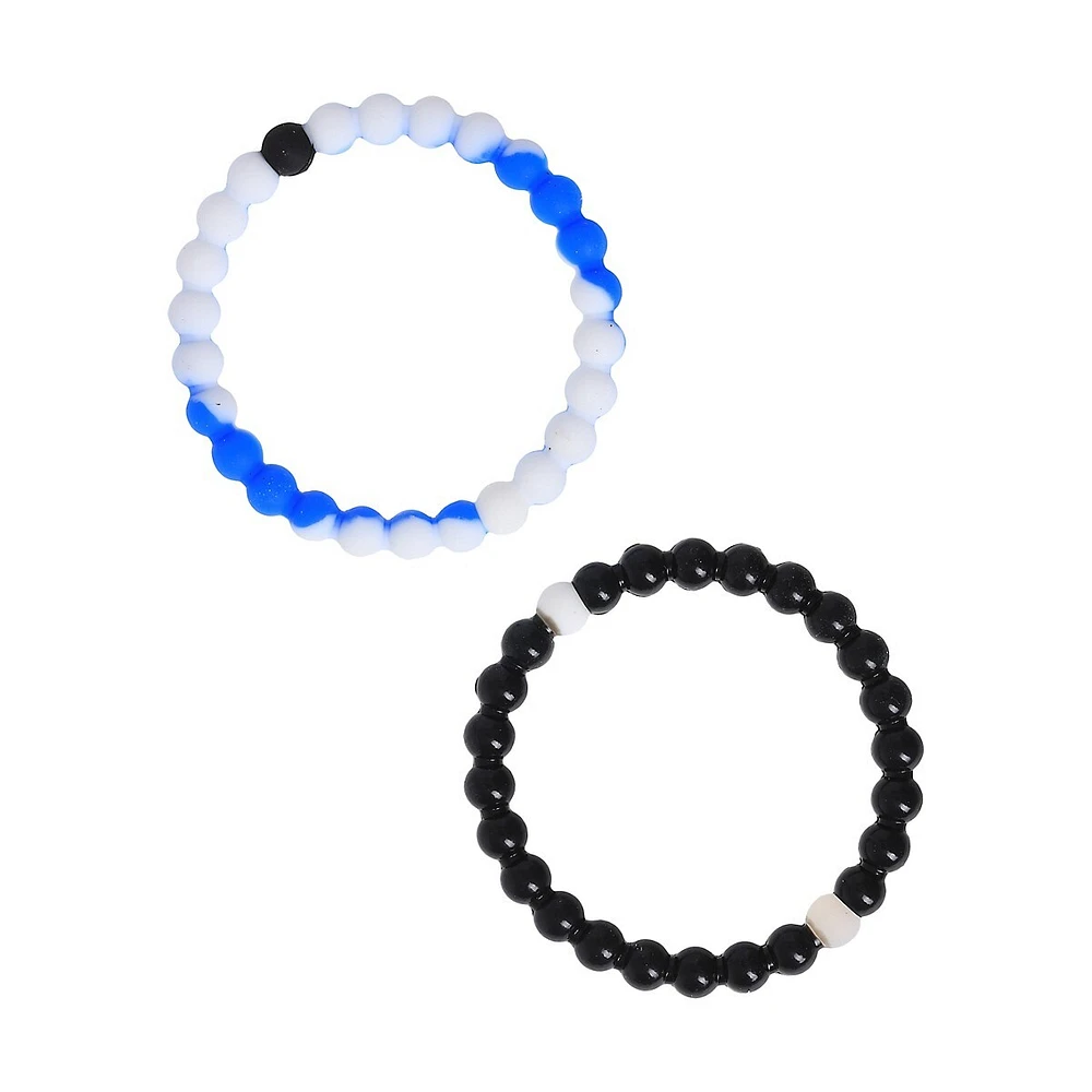 Ensemble de 2 bracelets à perles pour enfant