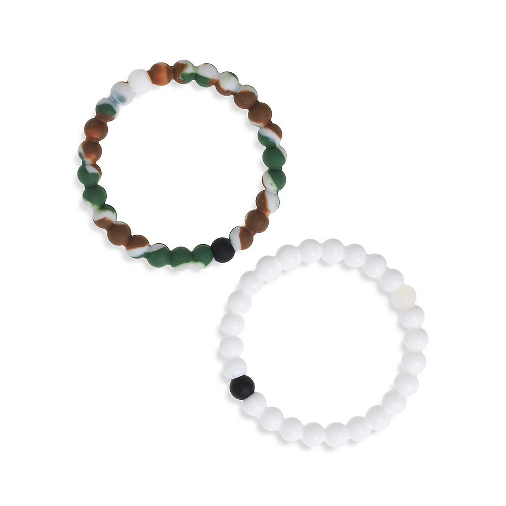 Kid's 2-Piece Beaded Bracelet Set