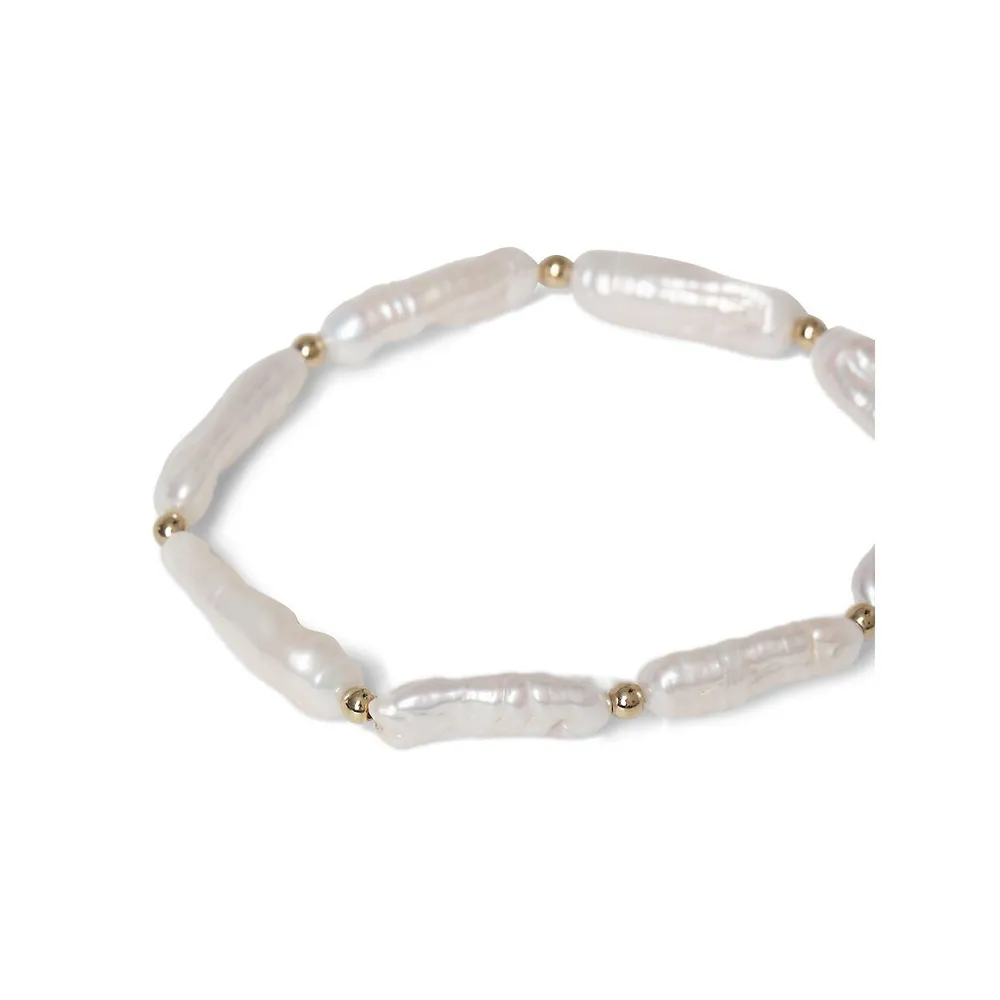 Freshwater Pearl Stretch Bracelet