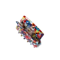 Multicoloured Confetti Hair Claw Clip