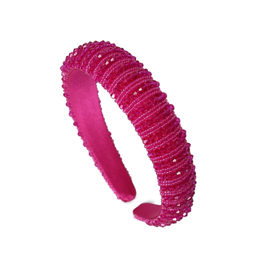 Padded Embellished Headband