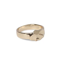 Goldtone Knot Ring