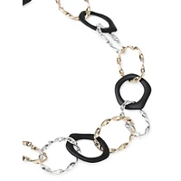 Black Circle Short Rope Bracelet