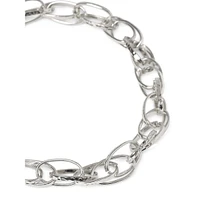 Silvertone Chunky Chain Bracelet