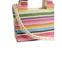 Drios Small Raffia Tote