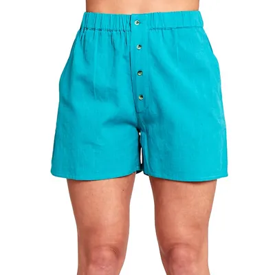 Etta Boxer-Fit Shorts