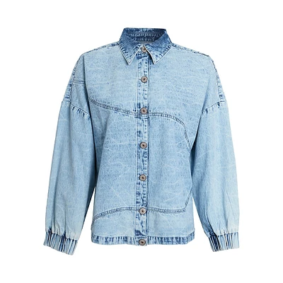 Phoebe Acid Wash Denim Jacket